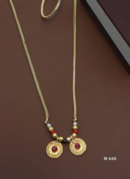 New Fancy Designer Long Mangalsutra Collection M 445